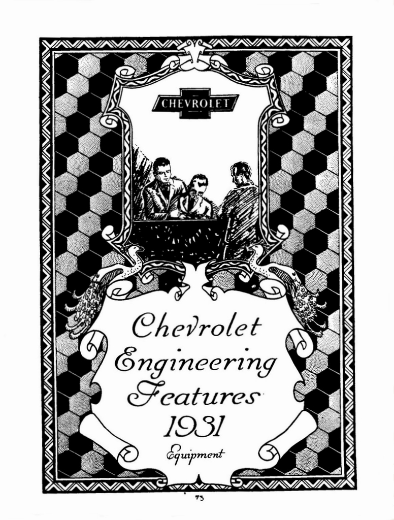 1931 Chevrolet Engineering Features Page 53